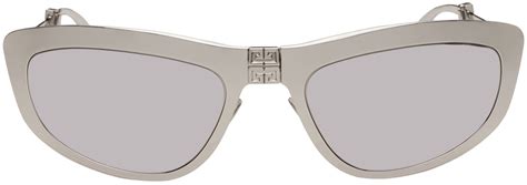 silver givenchy sunglasses|Givenchy sunglasses official website.